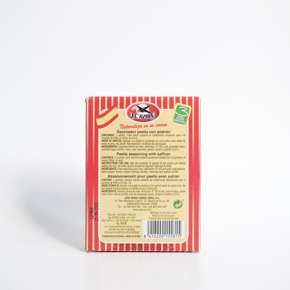 
                  
                    Paella Seasoning | 3x3g
                  
                